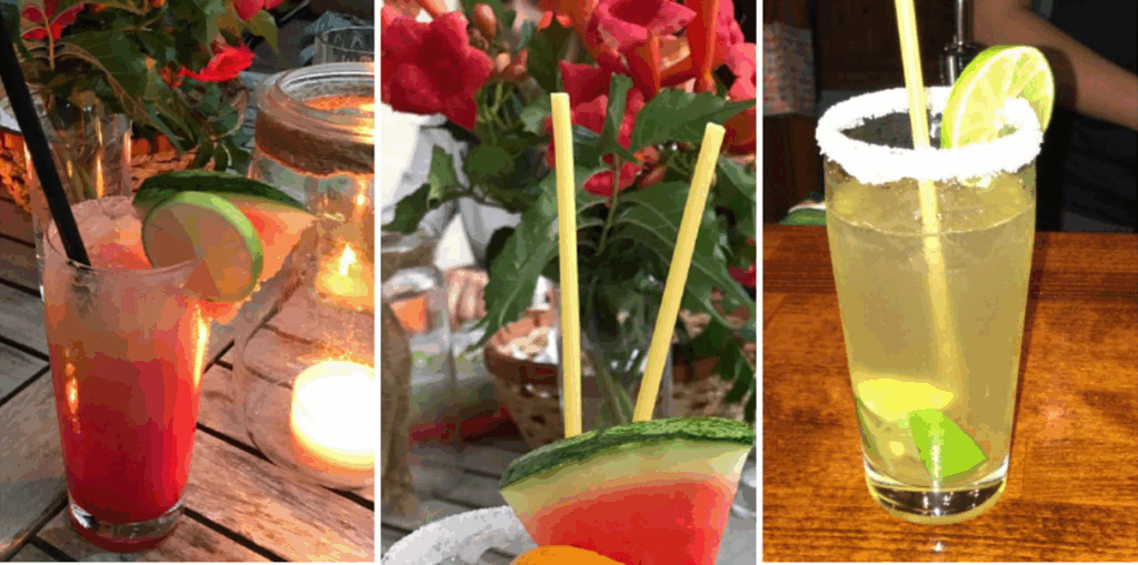 Cocktail-Abend im Biergarten